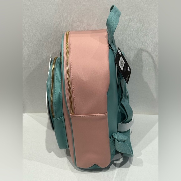 The Nightmare Before Christmas Jack And Sally Heart Mini Pink Backpack main image 4